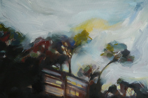 Storm II , schilderij