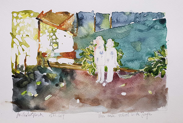 Jungle, schilderij