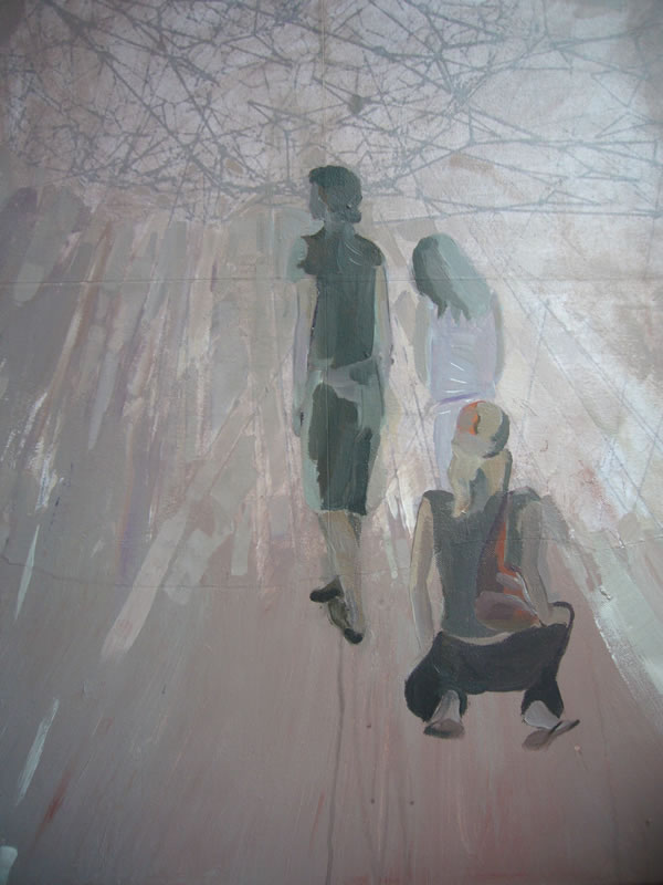 A strange dance, mirror image 1